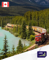 Canada 4G/5G eSIM Data Plans with Unlimited Usage